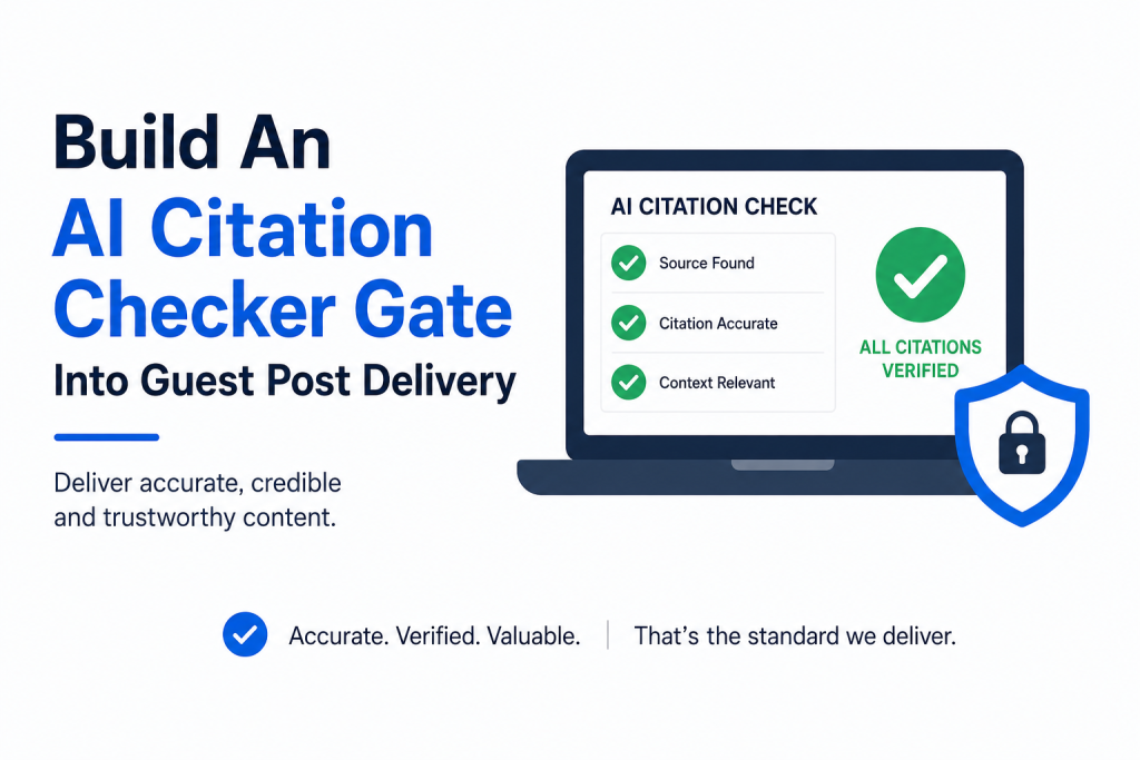 AI Citation Checker Gate