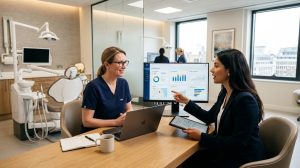 Dentist SEO agency providing search optimization support to a dental practice