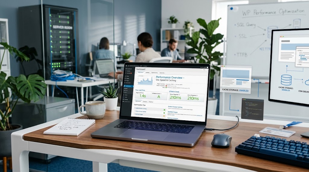 WordPress caching for website performance